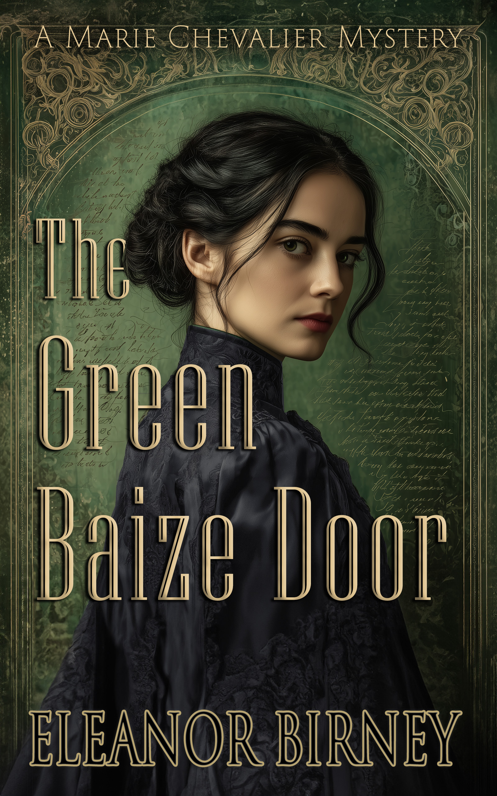 Book cover of The Green Baize Door by Eleanor Birney.